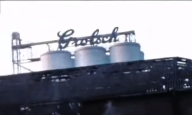 Brand Grolsch in 1972 / Screenshot Youtube